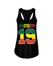 Juneteenth 19 Ladies Flowy Tank tile