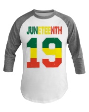 Juneteenth 19 Baseball Tee tile