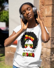 My History Is Strong Classic T-Shirt apparel-ladies-t-shirt-lifestyle-front-84