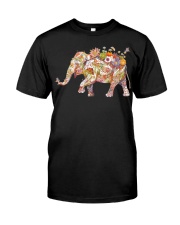 Flower Elephant Classic T-Shirt tile