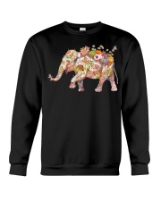 Flower Elephant Crewneck Sweatshirt tile