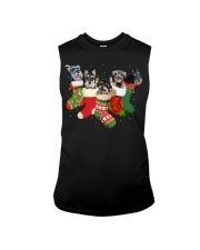 Christmas Gift For Schnauzer Sleeveless Tee tile