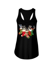 Christmas Gift For Schnauzer Ladies Flowy Tank tile