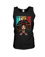 God Say I Am Unisex Tank tile