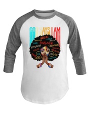 God Say I Am Baseball Tee tile