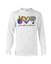 Peace Love Melanin Long Sleeve Tee tile