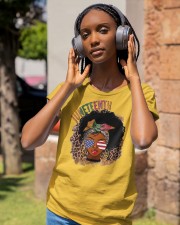 Juneteenth Classic T-Shirt apparel-ladies-t-shirt-lifestyle-front-83