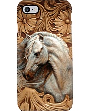 White Horse Phone Case i-phone-8-case