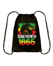 Juneteenth 1865 Drawstring Bag tile