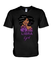 Libra V-Neck T-Shirt tile