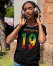 Juneteenth 19 Classic T-Shirt apparel-ladies-t-shirt-lifestyle-front-83