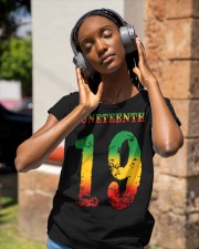 Juneteenth 19 Classic T-Shirt apparel-ladies-t-shirt-lifestyle-front-84