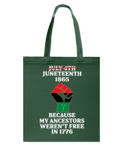 Juneteenth 1865 Tote Bag tile