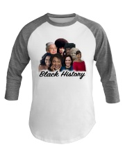 Black History Baseball Tee tile