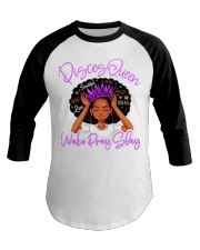 Pisces Queen Baseball Tee tile