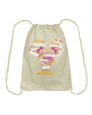 Amazing Black Drawstring Bag tile