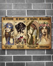 BE STRONG WHEN YOU ARE WEAK 17x11 Poster aos-poster-landscape-17x11-lifestyle-18