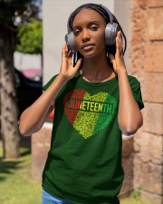 Juneteenth Classic T-Shirt apparel-ladies-t-shirt-lifestyle-front-83
