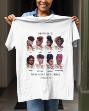 Whatever Is Think About Such Things Classic T-Shirt apparel-classic-tshirt-lifestyle-front-129