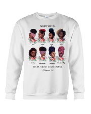 Whatever Is Think About Such Things Crewneck Sweatshirt tile