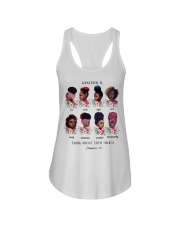 Whatever Is Think About Such Things Ladies Flowy Tank tile
