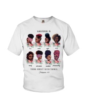 Whatever Is Think About Such Things Youth T-Shirt tile