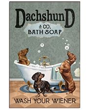 Wash Your Wiener 11x17 Poster front