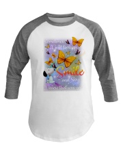 Sometimes I Just Look Up Baseball Tee tile