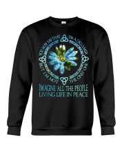 Hippie - Imagine All The People Crewneck Sweatshirt tile