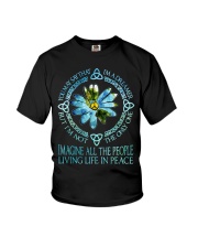 Hippie - Imagine All The People Youth T-Shirt tile