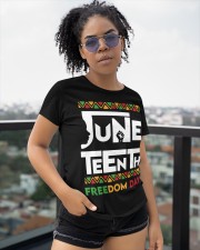 Juneteenth Freedom DAy Classic T-Shirt apparel-classic-tshirt-lifestyle-front-250