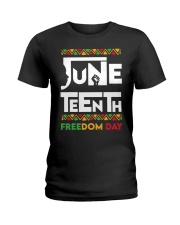 Juneteenth Freedom DAy Ladies T-Shirt tile