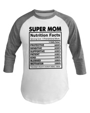 Super Mom Baseball Tee tile