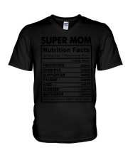 Super Mom V-Neck T-Shirt tile