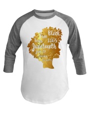 Juneteenth 1865 Baseball Tee tile