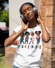 Friends Classic T-Shirt apparel-ladies-t-shirt-lifestyle-front-84
