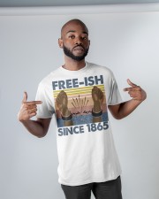 Freeish Since 1865 Classic T-Shirt apparel-classic-tshirt-lifestyle-front-32