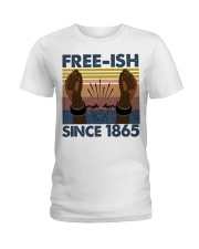 Freeish Since 1865 Ladies T-Shirt tile