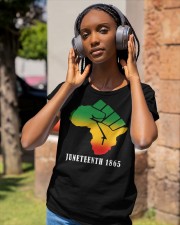Juneteenth 1865 Classic T-Shirt apparel-ladies-t-shirt-lifestyle-front-83