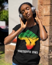 Juneteenth 1865 Classic T-Shirt apparel-ladies-t-shirt-lifestyle-front-84