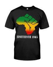 Juneteenth 1865 Classic T-Shirt front