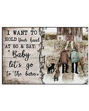 I Want To Hold Your Hand 17x11 Poster front