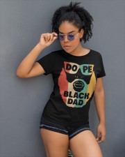 Dope Black Dad Classic T-Shirt apparel-classic-tshirt-lifestyle-front-262