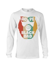 Dope Black Dad Long Sleeve Tee tile