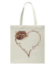 Educated Melanated Bougie Tote Bag tile
