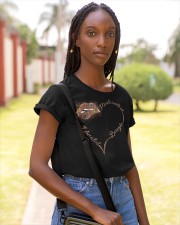 Educated Melanated Bougie Classic T-Shirt apparel-ladies-t-shirt-lifestyle-front-85