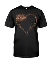 Educated Melanated Bougie Classic T-Shirt front