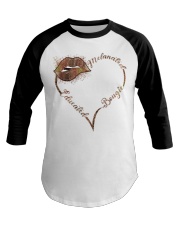 Educated Melanated Bougie Baseball Tee tile
