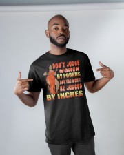 Don't Judge Women By Pounds Classic T-Shirt apparel-classic-tshirt-lifestyle-front-32