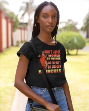Don't Judge Women By Pounds Classic T-Shirt apparel-ladies-t-shirt-lifestyle-front-85